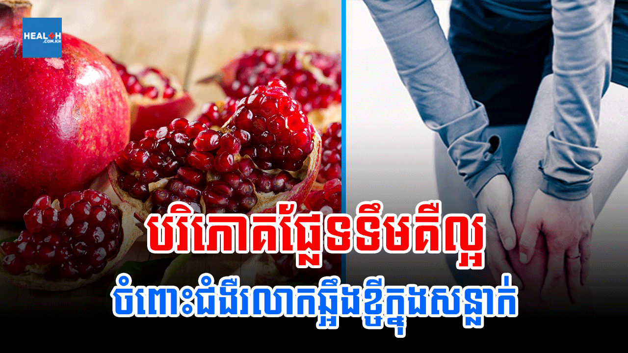 ផ្លែទទឹមល្អចំពោះជំងឺរលាកឆ្អឹងខ្ចីក្នុងសន្លាក់