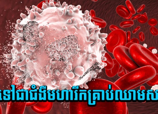 កុំរំលង ! ដល់ពេលដែលអ្នកគួរស្គាល់ថា អ្វីទៅជាជំងឺមហារីកគ្រាប់ឈាមសហើយ