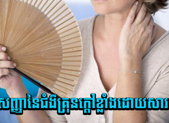 កុំរំលងខណៈរាល់ថ្ងៃនេះក្តៅណាស់ ! រោគសញ្ញានៃជំងឺគ្រុនក្តៅខ្លាំងដោយសារកម្តៅ