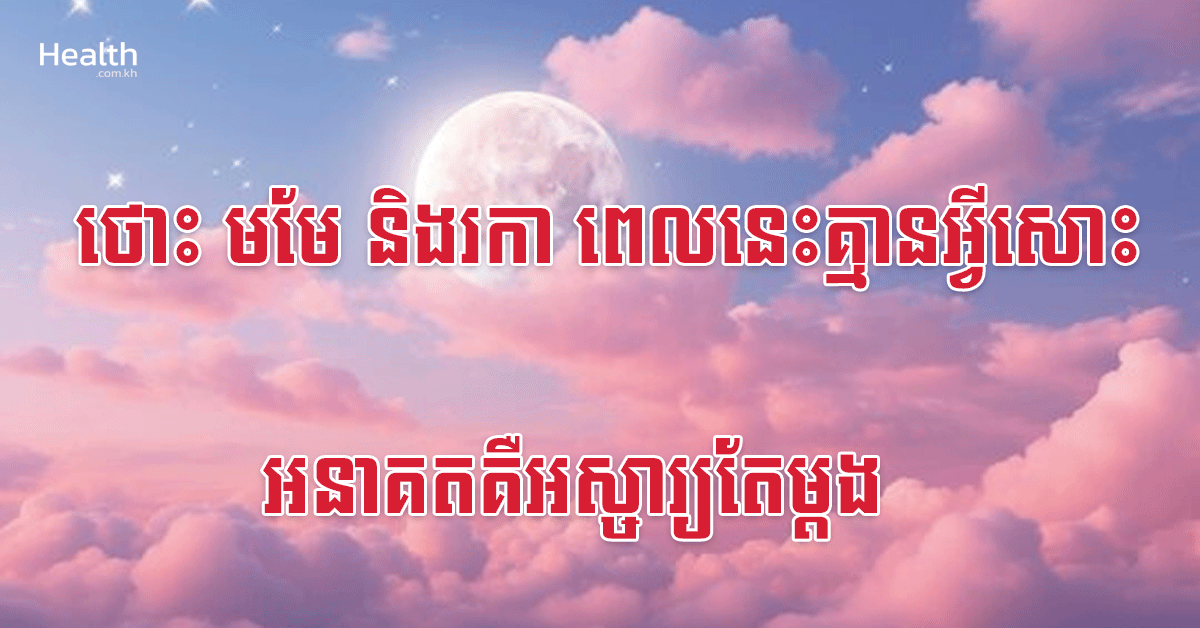 ថោះ មមែ និងរកា ពេលនេះគ្មានអ្វីសោះ អនាគតគឺអស្ចារ្យតែម្តង