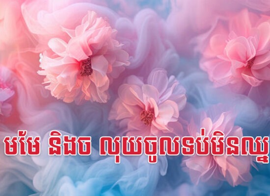 ជូត មមែ និងច លុយចូលទប់មិនឈ្នះទេ