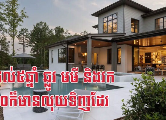 មិនដល់៥ឆ្នាំ ឆ្លូវ មមី និងវក ផ្ទះ១០ក៏មានលុយទិញដែរ