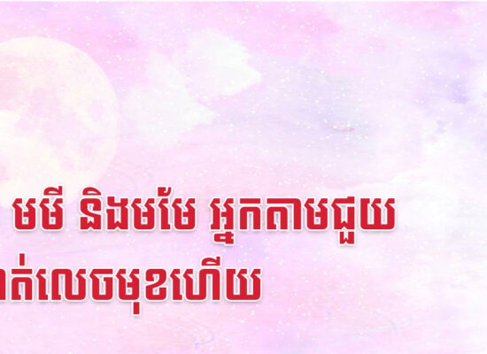 ថោះ មមី និងមមែ អ្នកតាមជួយសម្ងាត់លេចមុខហើយ